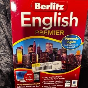 Berlitz English Premier Language Software